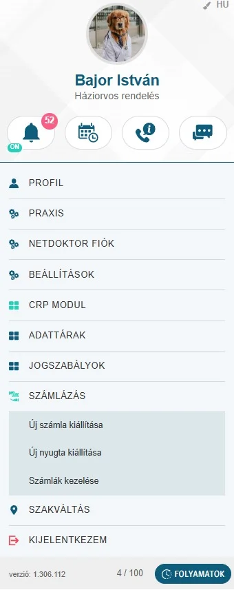 Nyugta kiállítása